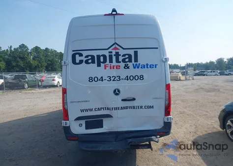 2022 Mercedes-Benz Sprinter 2500 High Roof V6 from USA, damaged, VIN W1Y4ECHY6NT116545